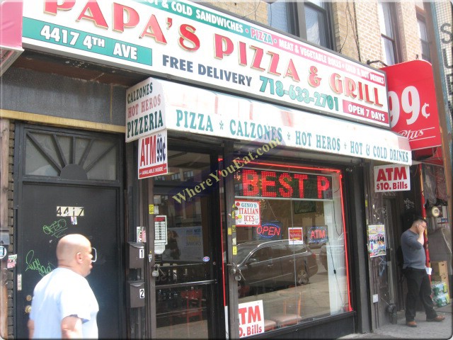 Papas Pizza and Grill