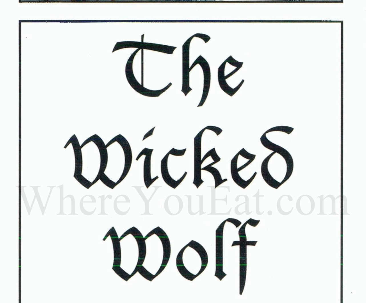 Wicked Wolf Bronx