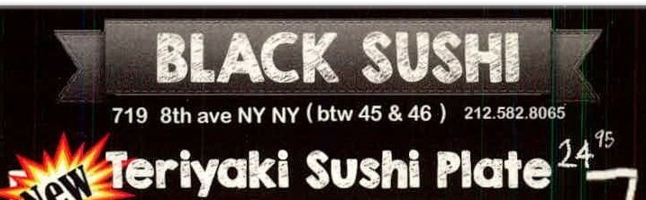 BLACK SUSHI