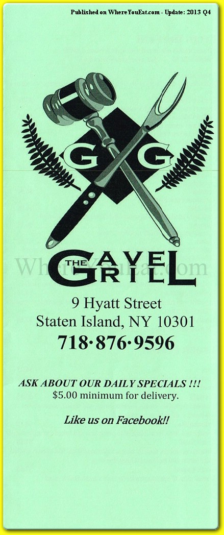 Goodbye, Gavel Grill. Hello, new restaurant at 9 Hyatt Street! 